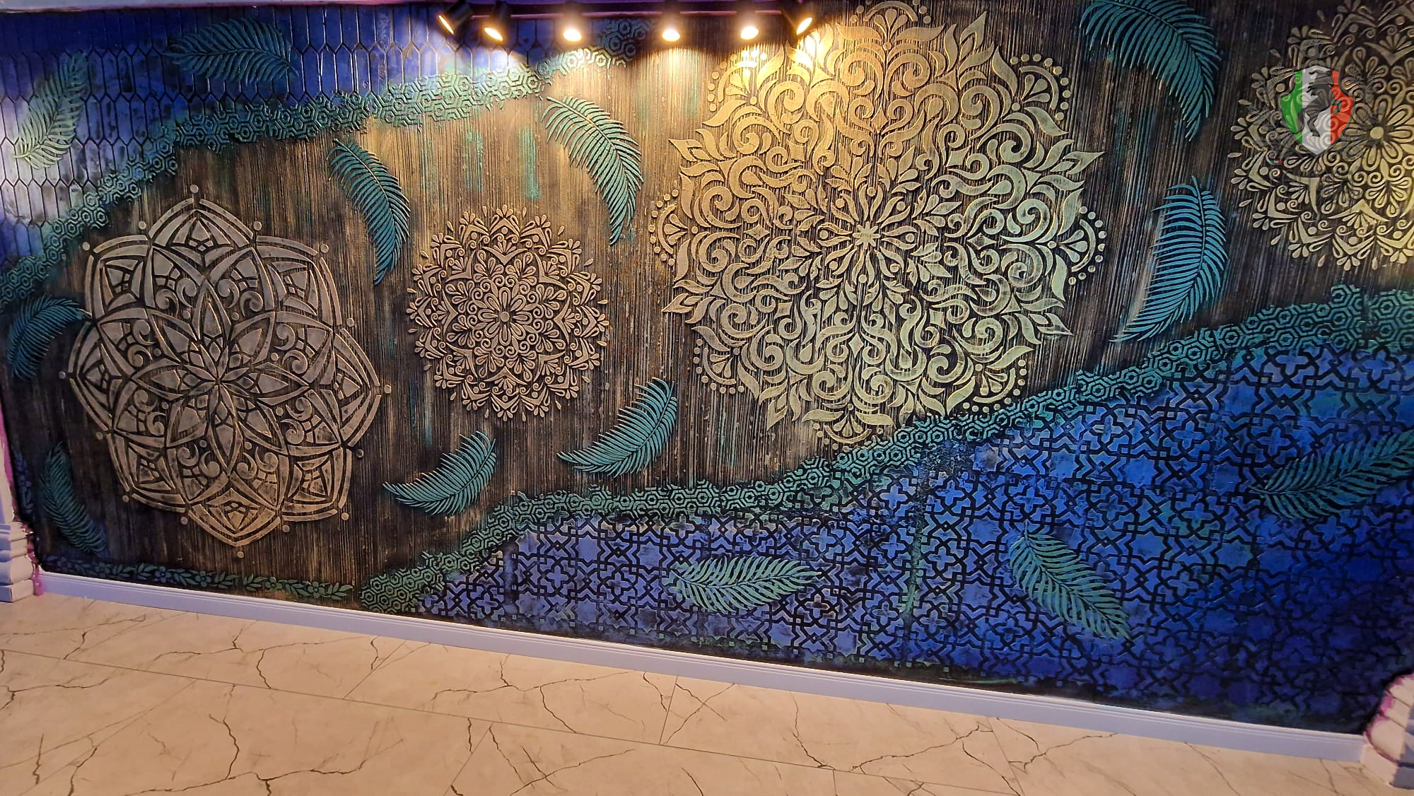 Decorative paint style 3